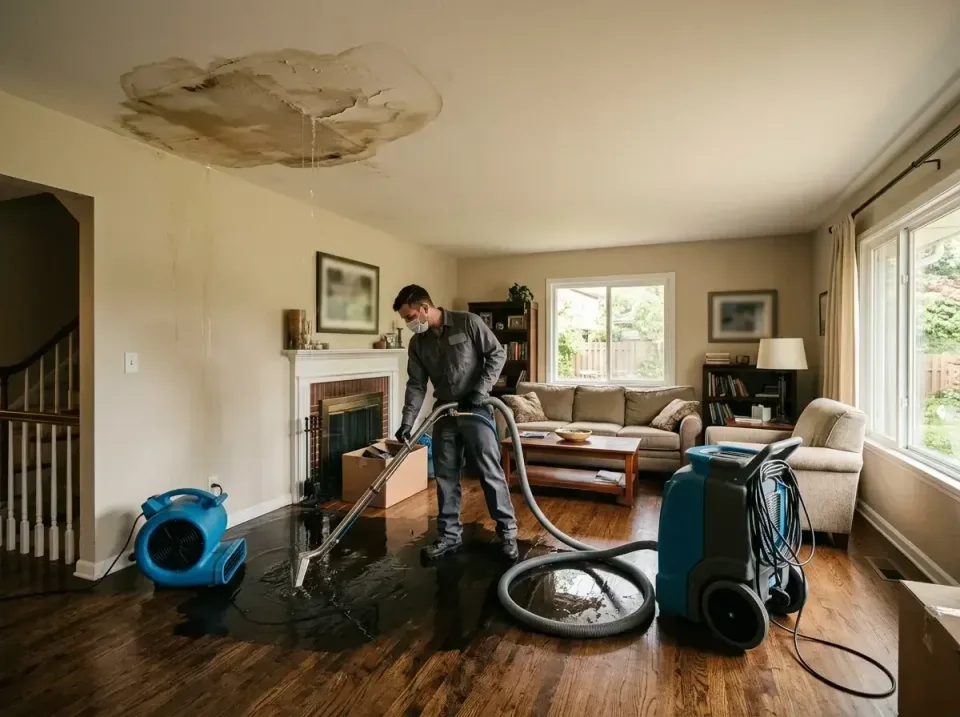 attic-pipe-burst-ceiling-drip-008 — frequently asked questions, Water Damage Restoration & Carpet Care in Pleasant Hills, MD